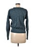 Ann Taylor Polka Dots Teal Pullover Sweater Size XS - photo 2