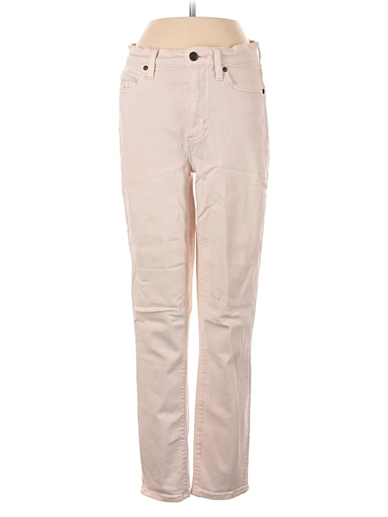 Pre-owned Lands' End Casual Pants In Pink