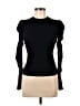 Shein Black Long Sleeve Top Size S - photo 1