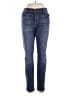 Current/Elliott Polka Dots Blue Jeans Size XS (0) - photo 1