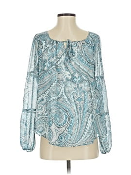 White House Black Market Long Sleeve Blouse