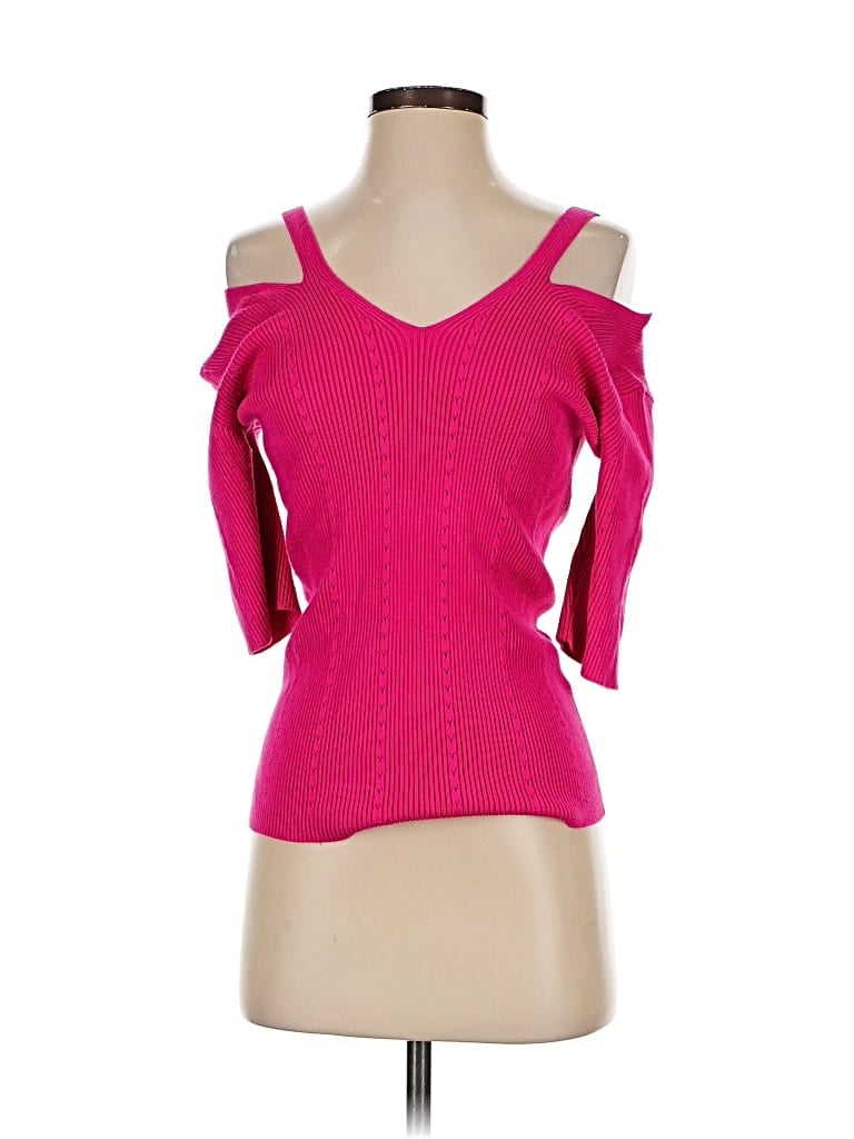 Assorted Brands Sweater Vest In Pink
