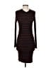 ATM Stripes Black Casual Dress Size S - photo 1