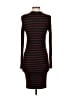 ATM Stripes Black Casual Dress Size S - photo 2
