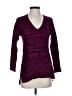 Ellen Tracy Purple Pullover Sweater Size S - photo 1