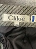 Chloé Chevron-herringbone Gray Formal Skirt Size EU (FR) 44 / US 12 - photo 13
