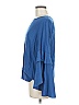 Gilli Blue Long Sleeve Blouse Size M - photo 5