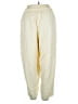 Shein Curve 100% Polyester Solid Ivory Casual Pants Size 16 Plus (2) - photo 2
