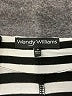 Wendy Williams Stripes Black White Cardigan Size M - photo 7
