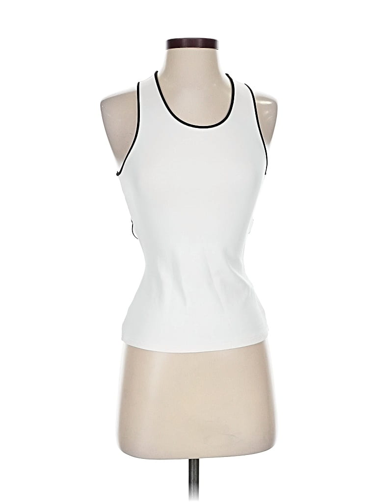 Pre-owned Rag & Bone Sleeveless Top White Halter Neckline Tops