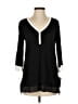 DKNY Black 3/4 Sleeve Blouse Size S - photo 1