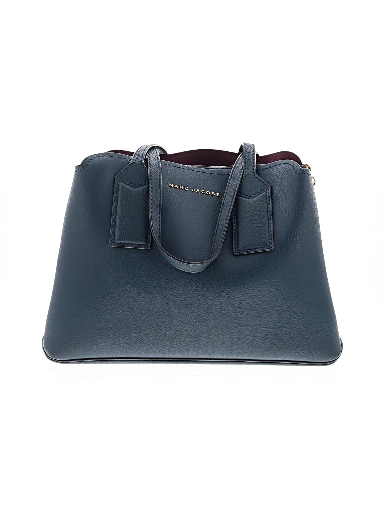 Pre-owned Marc Jacobs Leather Satchel In Blue