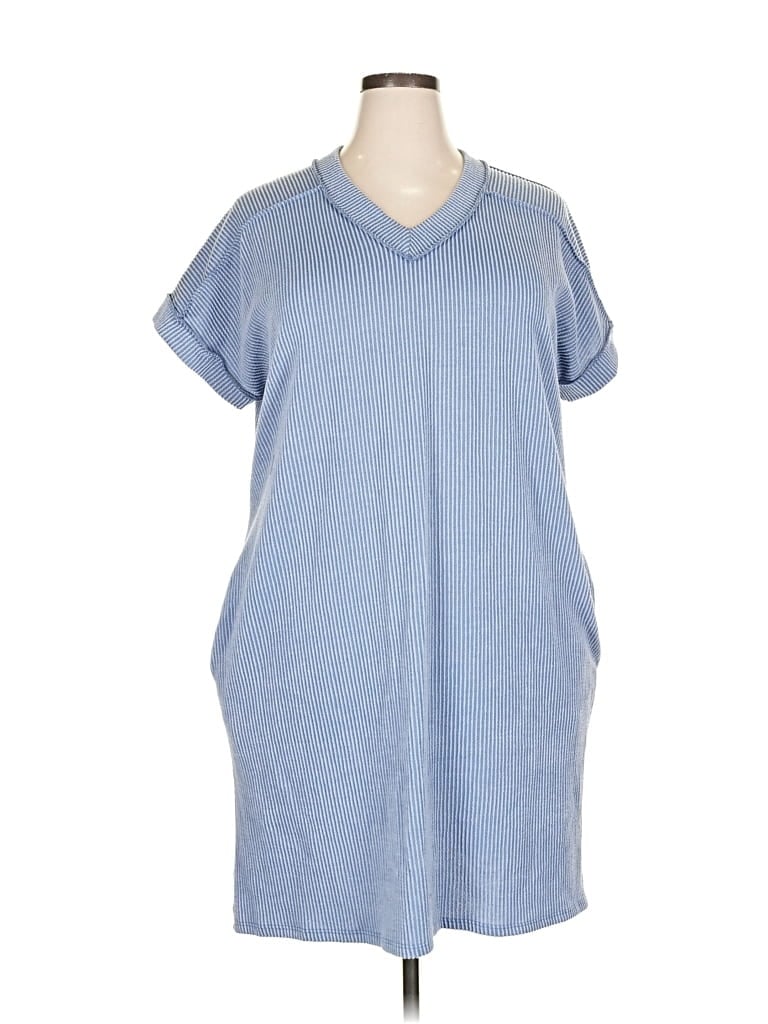 Pre-owned Heimish Usa Casual Dress In Blue