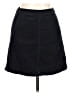 oasis 100% Baumwolle Solid Black Denim Skirt Size 10 - photo 1