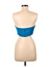 Princess Polly Blue Sleeveless Top Size 6 - photo 2