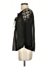 American Eagle Outfitters 100% Polyester Black 3/4 Sleeve Blouse Size XS - photo 5