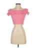 Zara Pink Short Sleeve Top Size S - photo 1