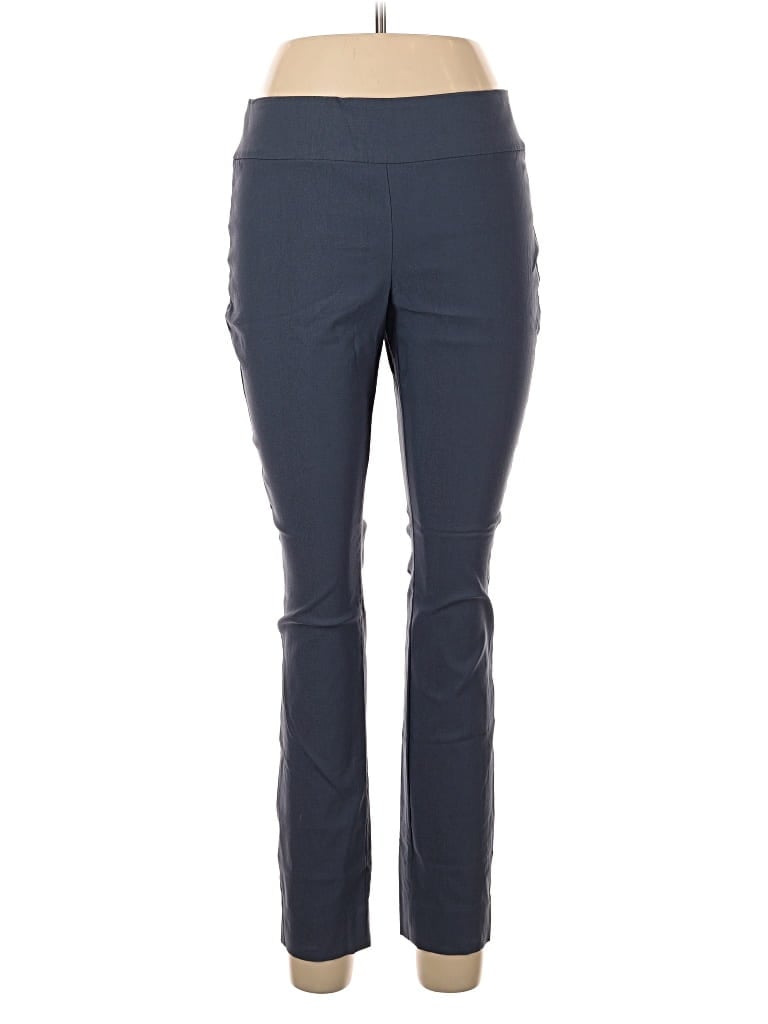 Pre-owned Nic + Zoe Casual Pants In Blue