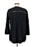 BCBGMAXAZRIA 100% Silk Black Blouse Size M - photo 2