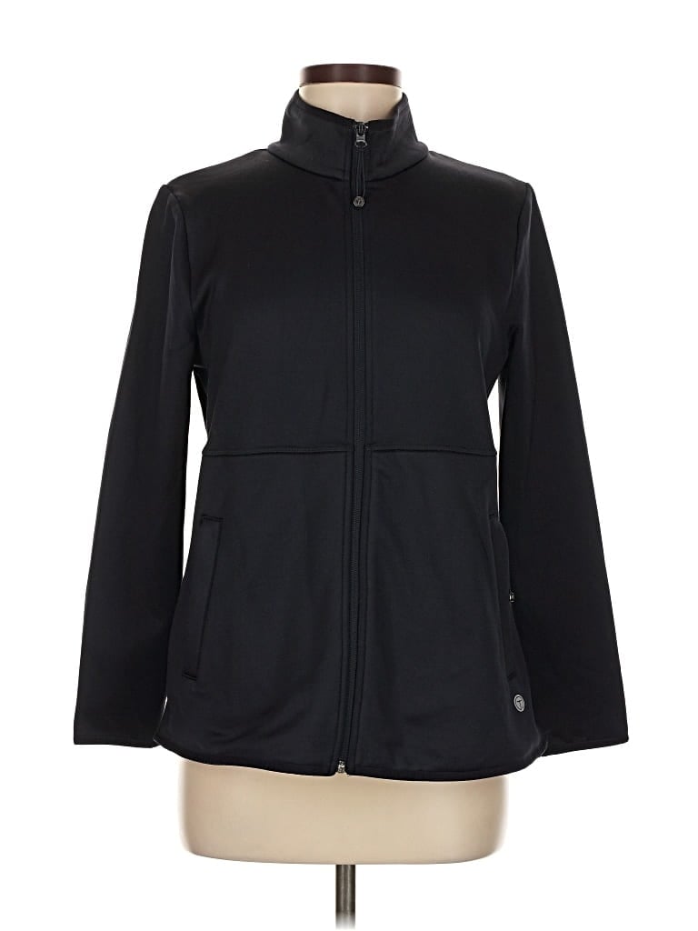 Pre-owned T By Talbots Track Jacket In Blue