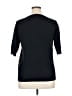 Ella Moss Black 3/4 Sleeve Top Size XL - photo 2