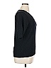 Ella Moss Black 3/4 Sleeve Top Size XL - photo 4