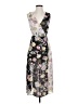 Leith 100% Polyester Floral Gray Cocktail Dress Size XS - photo 1