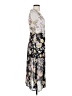 Leith 100% Polyester Floral Gray Cocktail Dress Size XS - photo 4