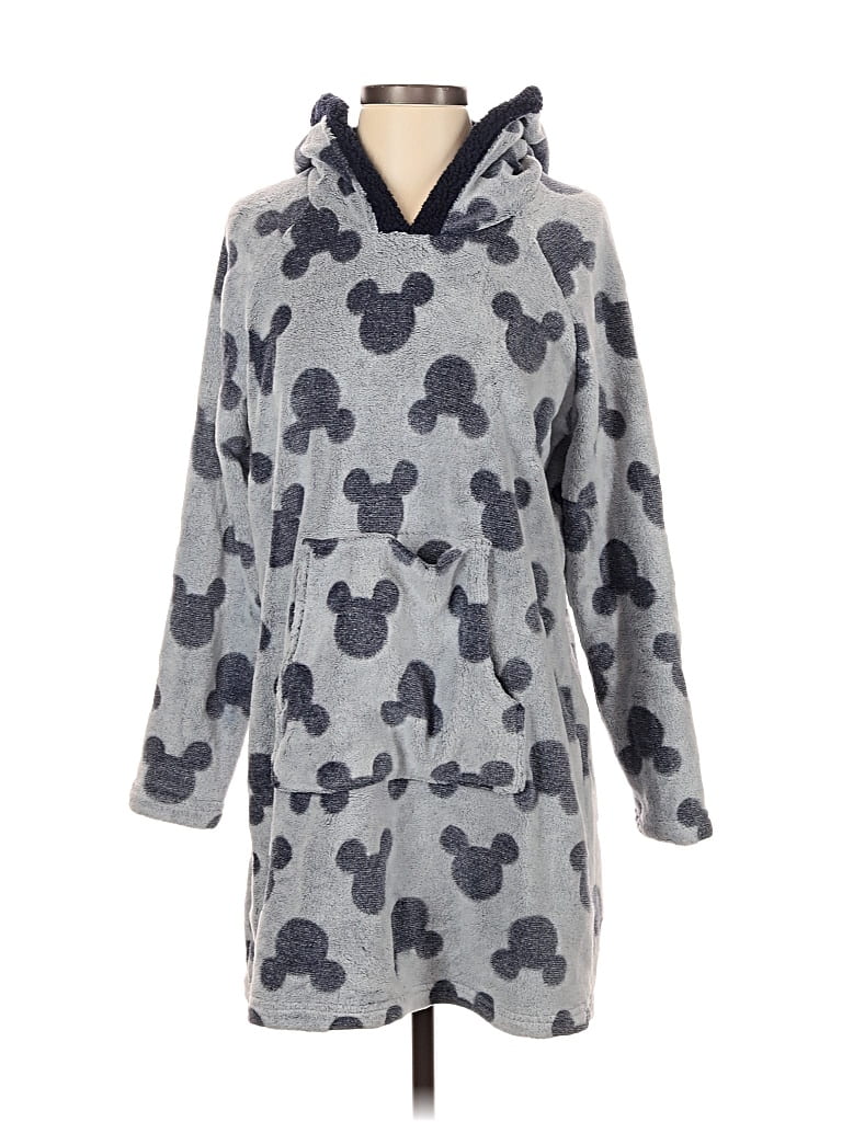 Pre-owned Disney Poncho In Gray