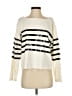 J.Crew 100% Cotton Stripes Ivory Pullover Sweater Size S - photo 1