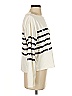 J.Crew 100% Cotton Stripes Ivory Pullover Sweater Size S - photo 4