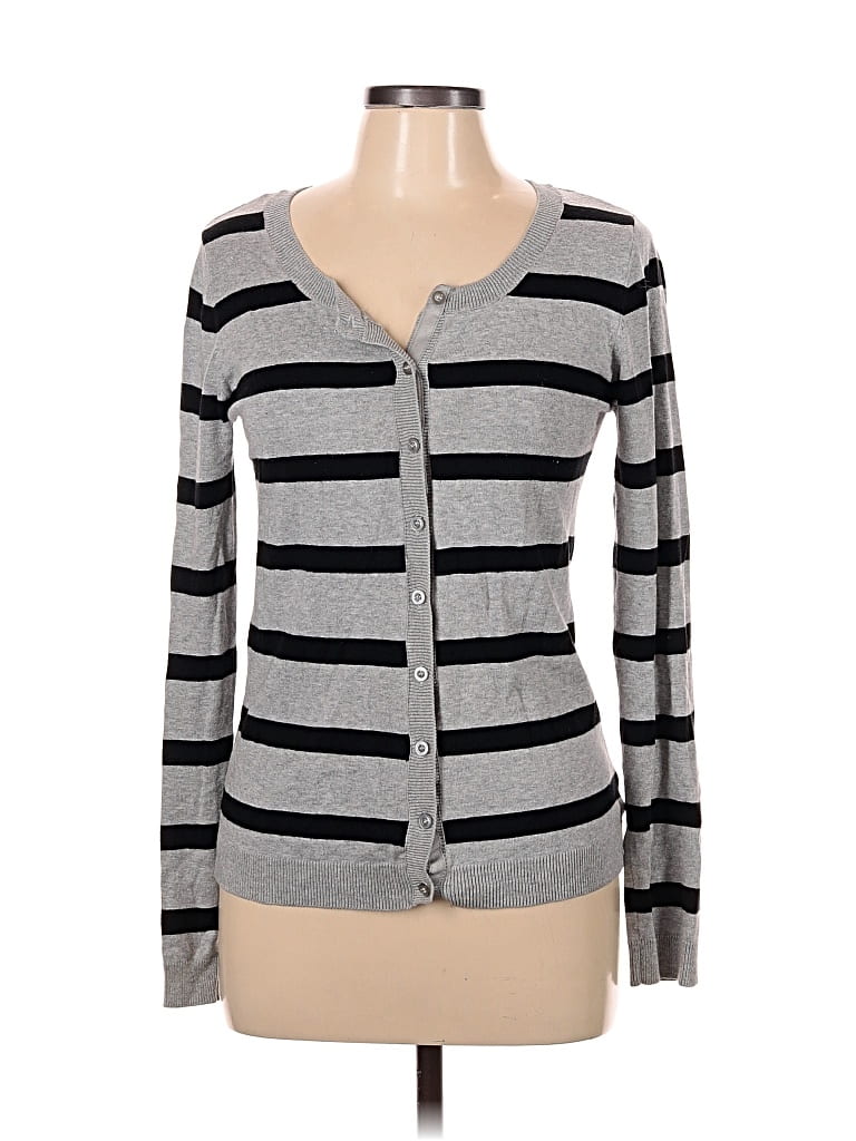 Pre-owned Forever 21 Cardigan Sweater In Gray