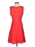 Guess 100% Polyester Solid Red Casual Dress Size S - photo 2