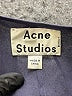 Acne Studios 100% Silk Solid Blue Purple Cocktail Dress Size 32 waist - photo 9