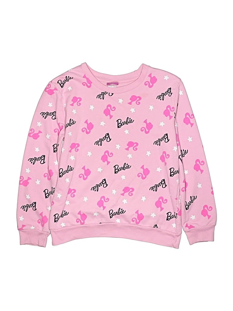 Pre-owned Barbie Kids' Sweatshirt In Pink