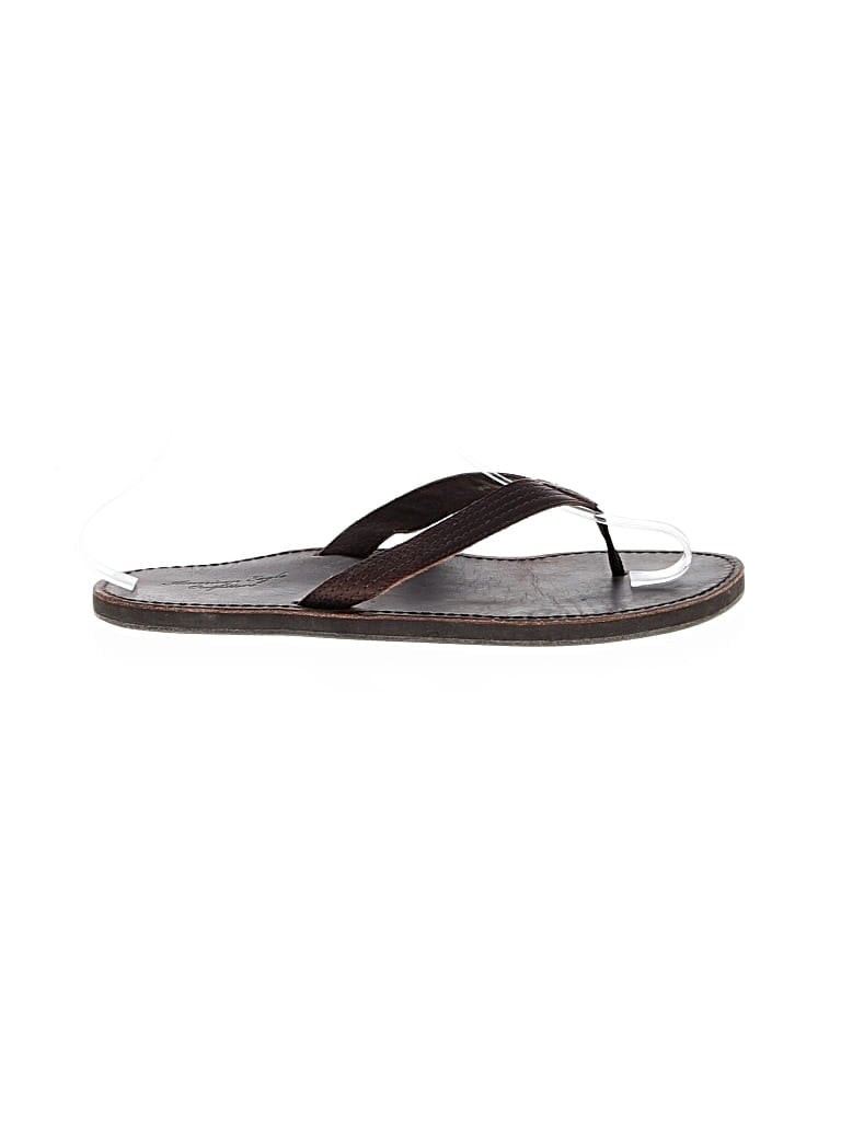 Pre-owned American Eagle Outfitters Flip Flops In Brown