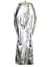 Wild Fable 100% Polyester Metallic Silver Casual Pants Size 17 - photo 1