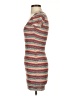 Privacy Please Stripes Red Casual Dress Size XXS - photo 5