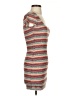 Privacy Please Stripes Red Casual Dress Size XXS - photo 4