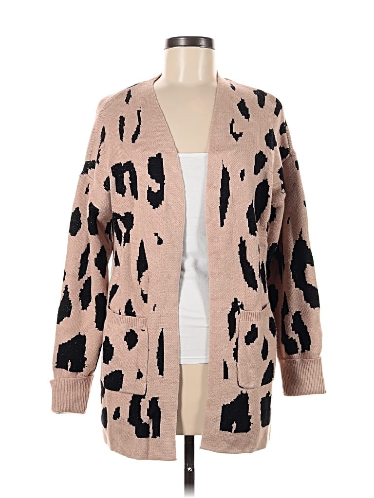 Pre-owned Zesica Cardigan Sweater In Brown