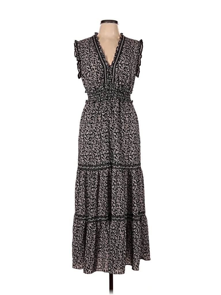 Pre-owned Max Studio Casual Dress In Black