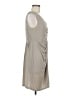 BCBGMAXAZRIA Gray Tan Cocktail Dress Size M - photo 4