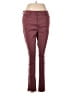 Express Color Block Burgundy Jeggings Size 8 - photo 1
