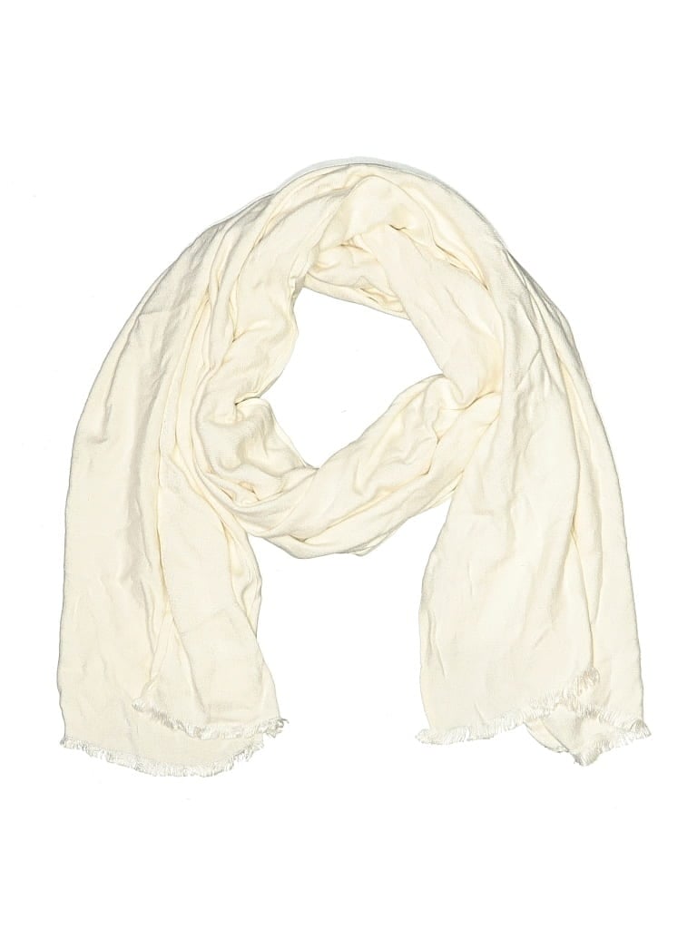 Pre-owned Unbranded Scarf In White