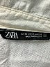 Zara Ivory Long Sleeve Button-Down Shirt Size XS - photo 3