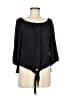 Veronica M. Black 3/4 Sleeve Blouse Size M - photo 1