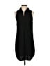 Splendid 100% Rayon Solid Black Casual Dress Size S - photo 1