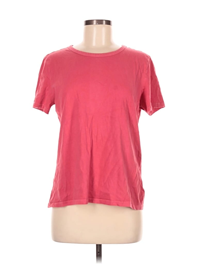 Pre-owned Gap Short Sleeve T-shirt In Pink
