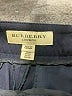 Burberry 100% Wool Solid Black Blue Wool Pants Size 8 - photo 16