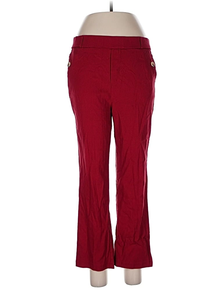 Pre-owned Unbranded Casual Pants In Red